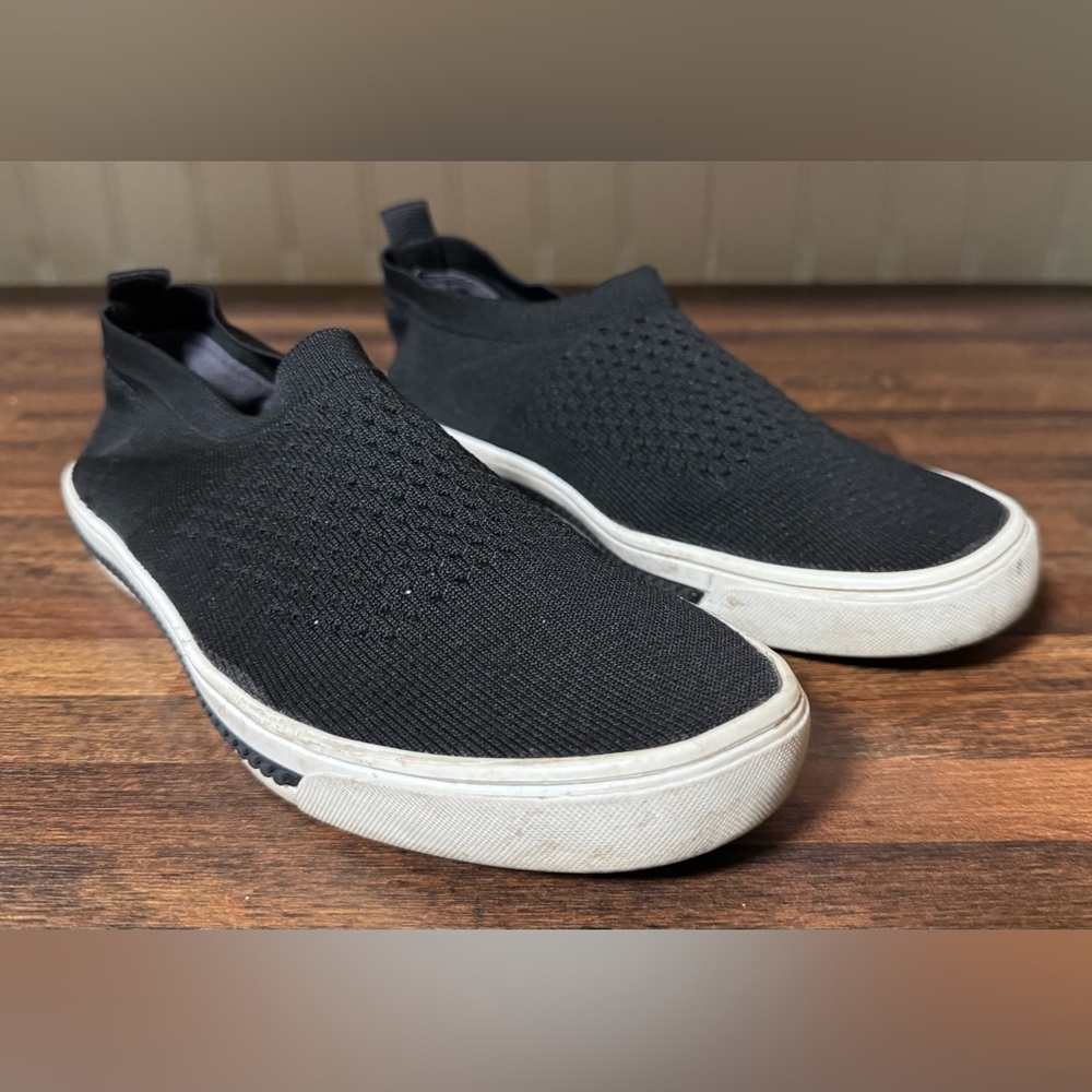 Nice Women’s Black And White Kipling Sophi Slip On Boat Shoes Sneakers Size 6